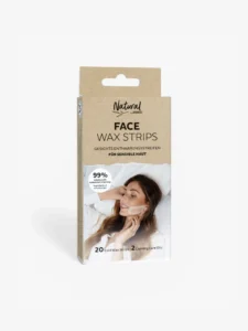 NATURAL Face wax strips