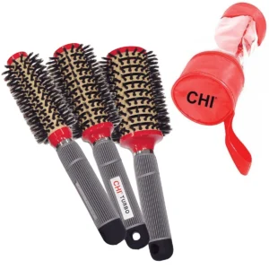 Ceramic Round Boar Brush Stylist Kit